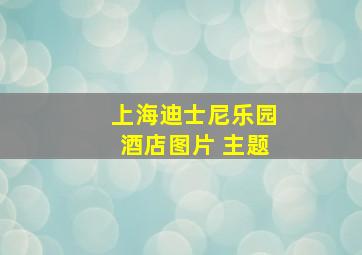 上海迪士尼乐园酒店图片 主题